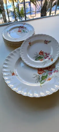 Antiguidade Conjunto Bolo Sobremesa