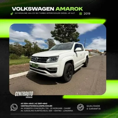 Volkswagen Amarok High.cd 2.0 16V TDI 4X4 Dies. AUT 2019