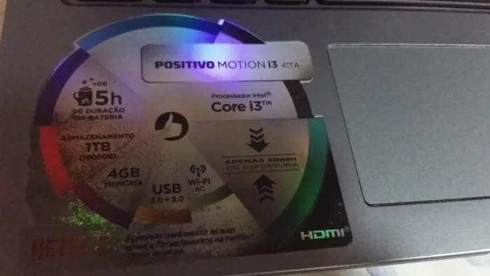 Notebook positivo 