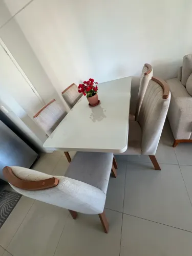 Mesa jantar 6 cadeiras