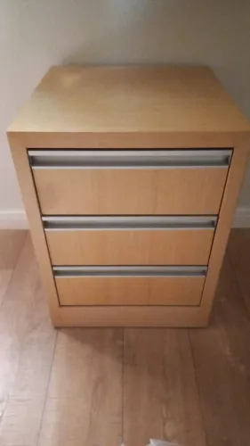 Cômoda 3 gavetas (Móvel planejado)