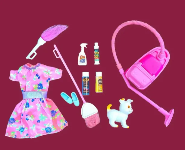 Barbie Anos 90 So Much To Do Cleaning House Completo