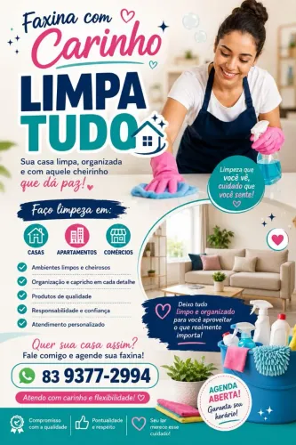 Faxinas e serviços geral