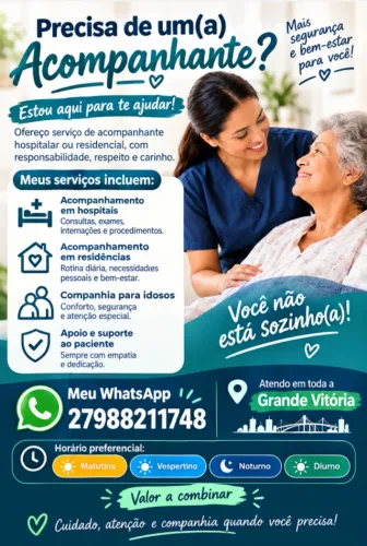 ACOMPANHANTE HOSPITALAR E ETC