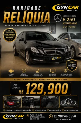 Mercedes-Benz E-250 CGI Avantgarde 1.8 16V 204cv Aut. 2012