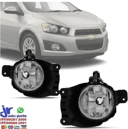 Par Farol de Milha Sonic 2011 2012 2013 2014 Auxiliar Neblina 
