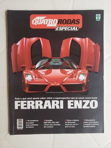 Quatro Rodas Especial Ferrari Enzo