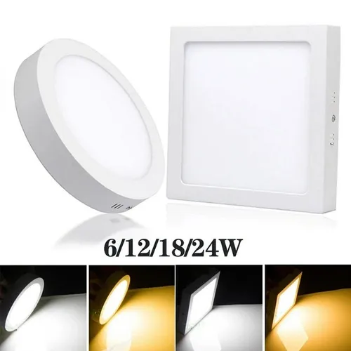 Plafon Sobrepor LED 6w - 12w - 18w - 24w