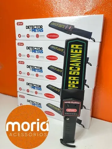 Detector De Metal Matais Manual Portátil Leve E Prático