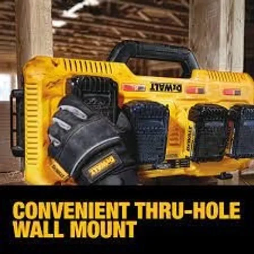 Multicarregador Rapido Dewalt 4 Entradas 12v A 20v Max 220v