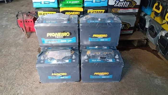 Bateria Pioneiro Tech estacionaria 115 ah !!! Hiper promoção