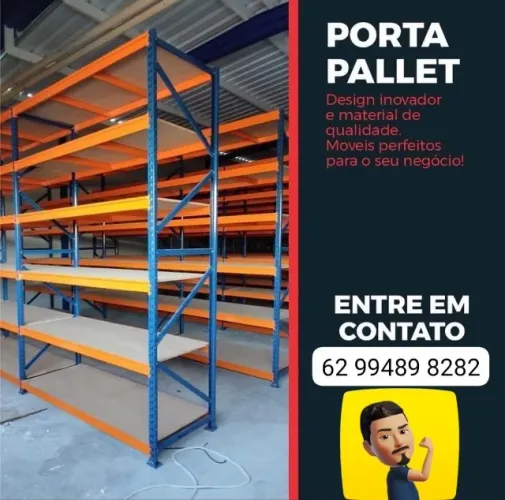 Mini Porta Paletes! Queima de estoque!
