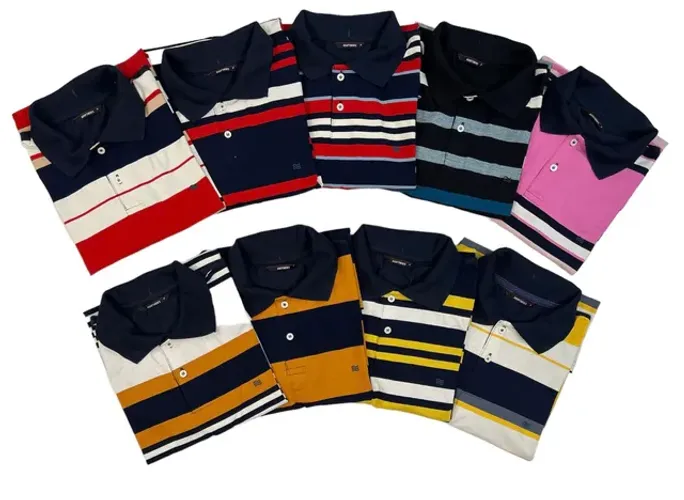 Polo Listrada Masculina