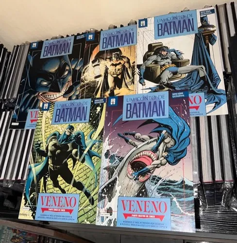 Batman veneno completa de 1992 editora abril completa 