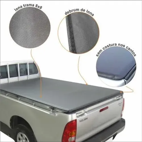 Capota Marítima Toyota Hilux 2005 à 2015 - CS - C/ Grade