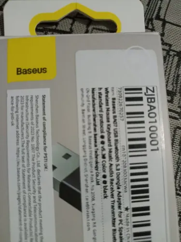 Adaptador Bluetooth 5.3 Baseus para PC - Novo