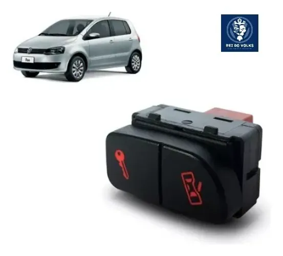 Botão interruptor  trava de portas Fox G2 2010 a 2014