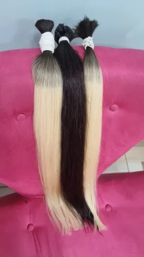 Promoções cabelo humano castanho brasileiro natural e loiros varejo e atacado 
