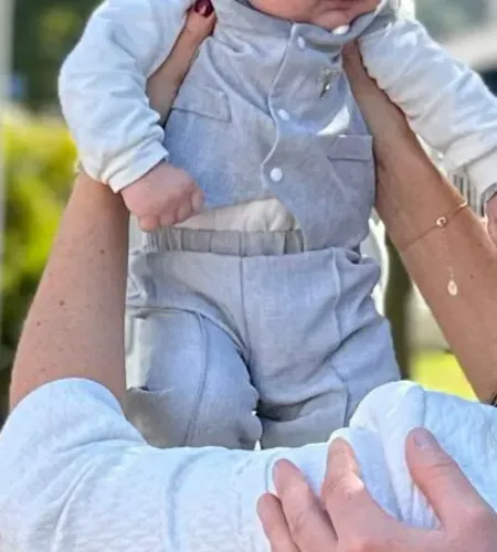 Roupinha social bebê 3 a 6 meses