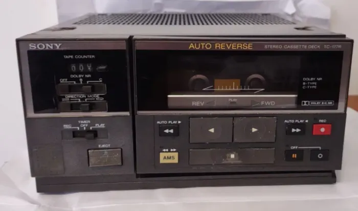Módulo tape deck toca fitas Sony TC-177R - Leia atentamente a descrição do anúncio