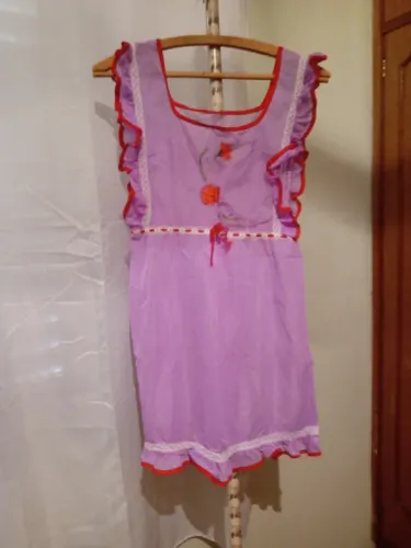 Baby doll cor lilás - tamanho P - sem uso