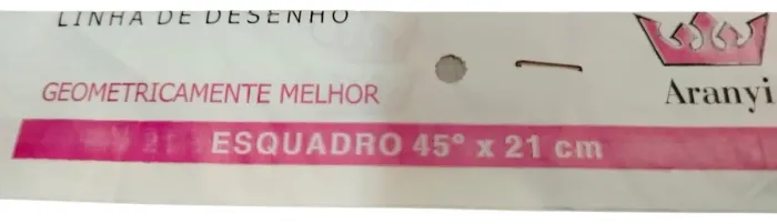 Lote De 4 Réguas Aranyi Linha De Desenho