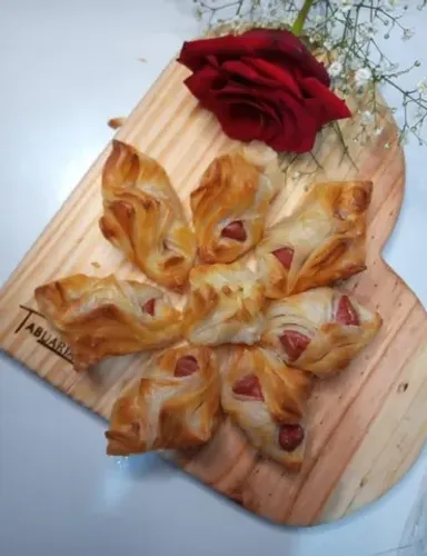 Massa folhada de rolo 