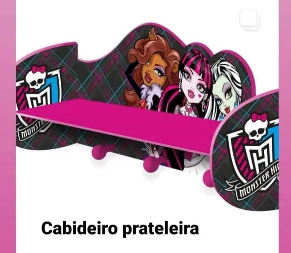 Cabideiro prateleira 