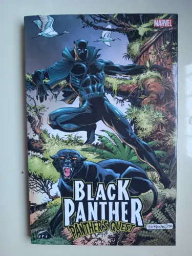 Black Panther: Panther's Quest TPB (Marvel) em ótimo estado - Importado