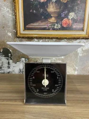 Balança Bender 5 kg | Linha Luxo | Donareliquias | Antiguidades 