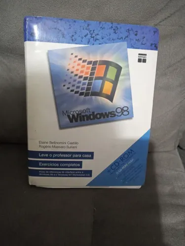 Livro Microsoft Windows 98 - Senac - Elaine  Belliomini Castillo