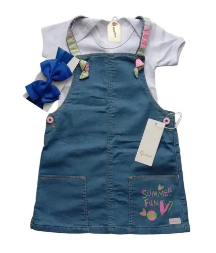 SALOPE INFANTIL JEANS SUNPLACE (NOVO)