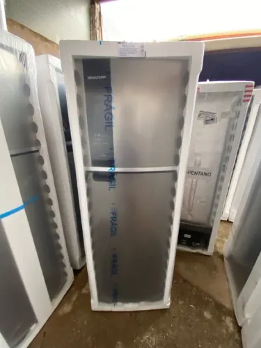 Geladeira Brastemp Duplex Inox 375L