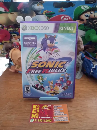 Vendo Sonic Free Riders original para o X-Box 360 !