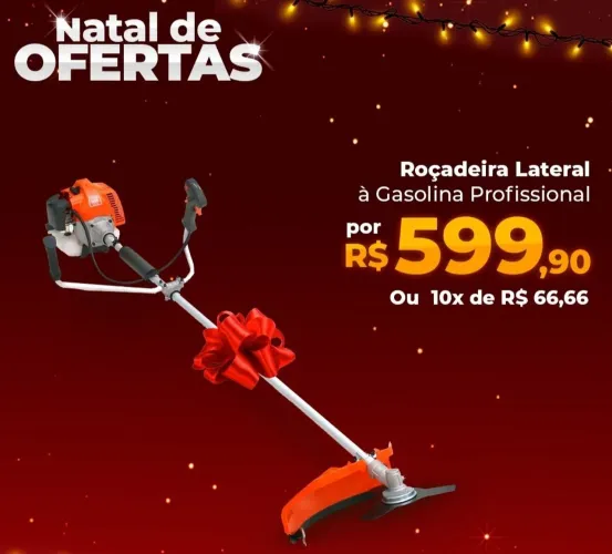 Rosadeira Nakasaki 65 cilindradas - oferta de natal