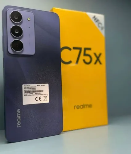 Realme C75X 256Gb/8Ram | Preço de Oportunidade | Novo 