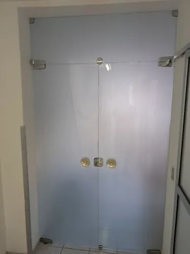 Porta de vidro - promoção