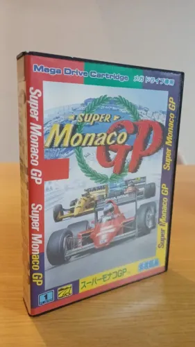 SUPER MONACO GP - CIB - PERFEITAMENTE BEM CONSERVADO - MEGA DRIVE JAPONES
