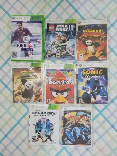 Jogos Xbox 360 diversos