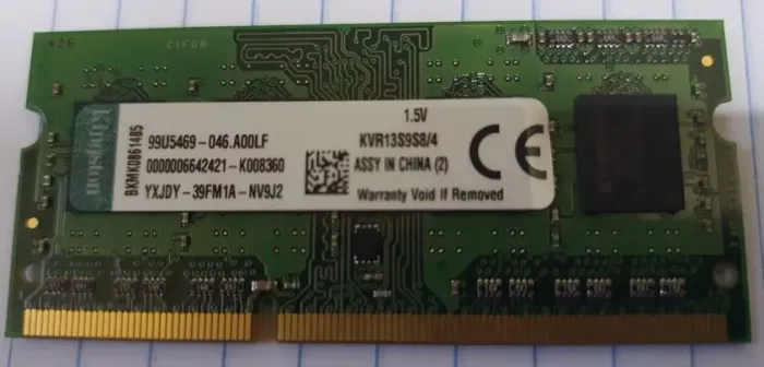 Memória Notebook Kingston 4gb 99U5469-46.A00LF