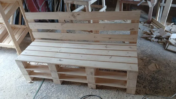 Sofá de Pallet 