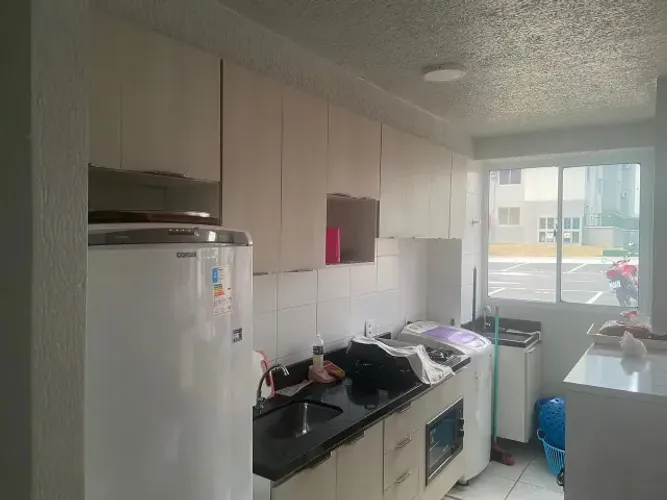 Apto condomínio conquista Rubi bairro: Colônia Terra Nova - 60m²;