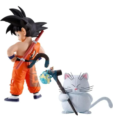 Son Goku e mestre Karin- Dragon Ball - Bandai <br>