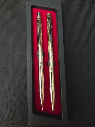 Draganheril (conjunto retrô de caneta esferográfica e lapiseira