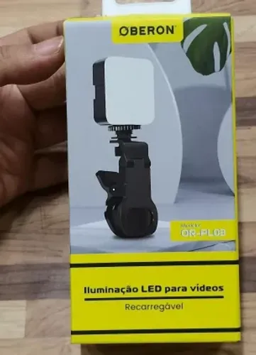Iluminação Led para Fotos e Vídeos Profissional 7W Oberon OR-PL03