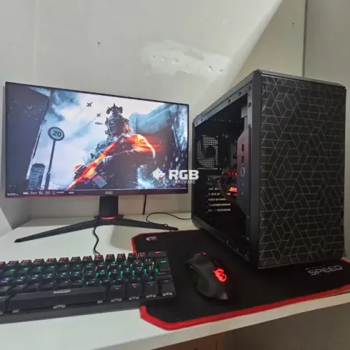 Pc Gamer Novo Completo - Core i7 8700 + RTX 3060 Ti 8GB + RAM 16GB + SSD M.2 NVMe 512GB