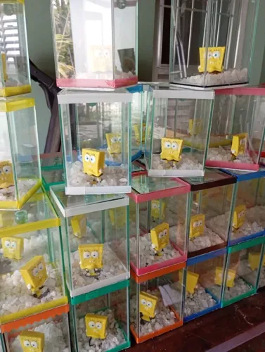 kit festa com aquário beteira