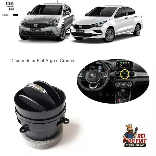 Difusor de ar Fiat Argo e Cronos