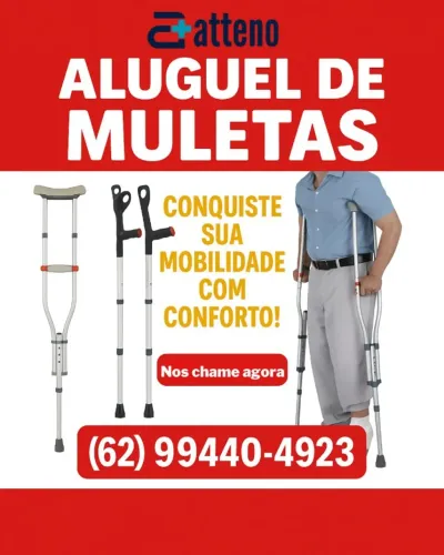 Aluguel de Muletas com Preço Acessível - Fale no WhatsApp!
