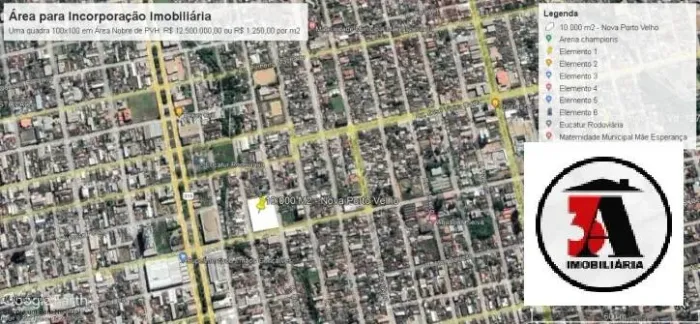 Área Urbana 10.000m2 na 7 Setembro - Agenor de Carvalho